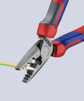 Handy Comfort Grip Crimping Pliers For Wire Ferrules 5 To 23 AWG 0.25 To 16 Mm2 DIN 46228 Parts 1 And 4 Easy Crimping with wire