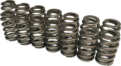 Heavy Duty Stage Two Truck Cam Setup Featuring Certified Gm Hydraulic Rollers Beefy Beehive Spring Packs in a row, steel construction springs.