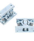 Spring Loaded RV Door Catch With Zinc Alloy Body, Double Roller Trailer Latch Stop, Heavy Duty Springs For Motorhome And Boat Garage