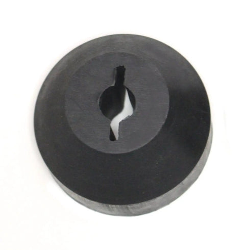 Black Durable Rubber Winch Line Stopper for ATV UTV Jeep and ORV Winches Protects Hawse and Roller Fairleads Stops Hook