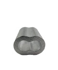 Badass Mil Spec Aluminum Swage Sleeves for Seven Sixteenths Inch Oval Duplex Wire Rope, durable and heavy duty design.
