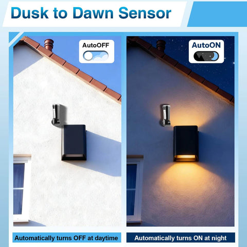 Smart Dusk To Dawn Photocell Sensor For Outdoor Lights Auto On Off IP65 Waterproof for lamp posts and outdoor fixtures up to 1800W