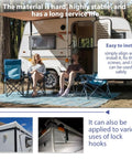 Heavy Duty Folding Camper Door Latch Kit For RV Enclosed Trailers Dead Nuts Secure Steel Lock installation on trailer.