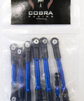 4x4 LCG Blue Aluminum Turnbuckles For Slash Rustler Stampede Hoss Rally And Other 4x4 RC Platforms Lightweight Durable Set