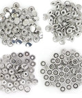 240 Pieces Stainless Steel Snap Fasteners 15mm Heavy Duty Set For Jeans Jackets Bags Leather And DIY Craft Projects