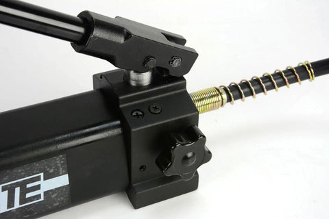 Heavy Duty Manual Hand Hydraulic Power Pack Pump 2 Stage 10K PSI Rock Solid Bad Boy Fluid Transfer Straight Up Durable Build For Garage Projects Five Year Warranty
