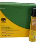 Multi Purpose Heavy Duty Lithium Complex Grease For High Temperature And Extreme Pressure Applications Ideal For Farm Equipment Tractors Trucks Construction Machinery Lawn And Garden Tools Autos 14 oz can and box
