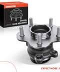 Rear Wheel Bearing And Hub Assembly For Nissan Rogue Rogue Sport And Qashqai 5 Lug FWD Only High Load Capacity Ball Or Roller Bearing For Smooth Rides And Quiet Operation And Reliable Daily Driving with visible 5 lug design