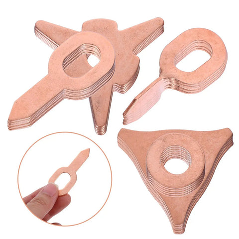 50 Piece Dent Puller Rings And Washers Automotive Repair Kit For Sheet Metal Repairs with rose gold multi-style puller rings