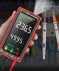 All In One True RMS Multimeter Tester With Color LCD Display 6000 Counts Auto Ranging Smart Pro Grade Rechargeable Meter