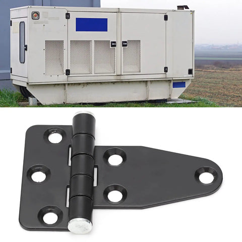 Stainless Steel T Hinges Set For Doors And Gates, Heavy Duty T Strap Hardware For Outdoor Barns, six-hole mounting hinge