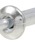Heavy Duty Hammer Drive Anchors 1/4 X 1 1/2 Inch 100 Pack Zamac Alloy Masonry Fasteners showing a silver anchor for concrete installation.