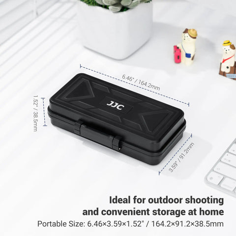 All In One Camera Battery And Memory Card Storage Case For Pro Gear with six SD card slots, six CFexpress Type B and XQD slots