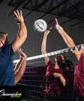 Rubber Volleyball Official Size For Indoor And Outdoor Play Durable Regulation Ball in action during a game