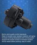 Secondary Air Injection Smog Pump Replacement For Mercedes Benz E350 E550 GL450 GL550 ML350 ML550 R350 S550 CL550 Replacement Part 0580000025 0001405185 0580000026 0001404685 A0001404685 A0001405185 704389020, showing a durable black pump designed for emission systems.