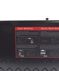 Spot Weld Dent Puller Kit 3500W 110V Car Body Dent Repair instructions panel with weld mode guide