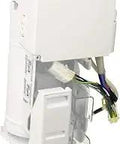 OEM Ice Maker Assembly Replacement For Fridges AEQ72910409 white durable unit with wiring visible