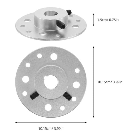 Predator ATV Spline Rear Axle Hub Bore Keyway Replacement Part For Go Kart Offroad Builds High Load Mechanical Engagement Quick Swap Maintenance For Max Power Transmission, aluminum hub 10.15cm