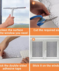 Steps to apply Premium Double Sided Reflective Insulation Roll 23.6 Inch By 10 Foot Aluminum Bubble Heat Barrier on windows.