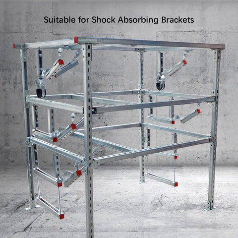 Built Like A Tank 304 Stainless Steel T Track U Channel Mounting Rails For Drill Press Tables Router Workbenches Hassle Free Workshop Upgrade 59 Inch Pair mounted on a frame.