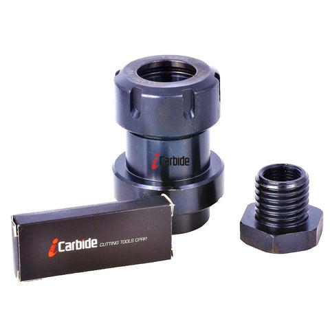 ER32 Woodworking Dowel Collet Chuck System For Lathe With 5 Collets 1/4 3/8 1/2 5/8 3/4 Inch And 1 Inch 8TPI Thread Rock Solid Grip USA