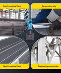 1600W Hydraulic Angle Iron Cutter Electric Steel Cutting Tool For Stainless Steel in steel processing plant and construction site.