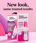 Triple Pack Pregnancy Test Kit With Early Result Digital Readout And Rapid Result Sticks Over Ninety Nine Percent Accuracy Detects All Forms Of HCG In About Three Minutes on boxed test kits