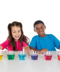 Kids enjoying True Color Fizzers Tub Tint Tablets Pack For Water Coloring One Tablet Colors Up To A Liter Includes Blue Red Yellow