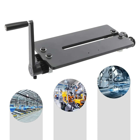 12 Inch Gear Drive Bead Roller Bench Kit With 6 Dies Manual Heavy Duty Pro Grade for vehicle floor pans and trunk pans.