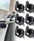 Badass Quick Swap Thumb Screws With Heavy Duty D Ring Knobs Premium Aluminum Alloy Hardtop Bolts for Jeep Wrangler JK JKU JL JLU JT close-up view.