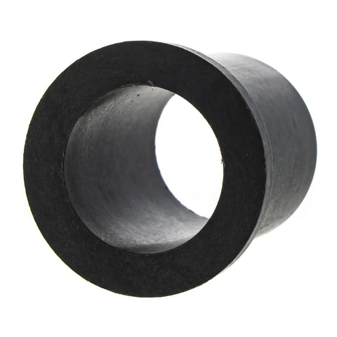Top Notch Flanged Bushing Replacement For Zero Turn Mowers Compatible With Lazer Z Diesel Plus S And X Series Models Heavy Grade Steel Built Tough For Backyard Rigs And Runs Smooth As Silk Part 1424794 black steel bushing close-up view with cylindrical shape.
