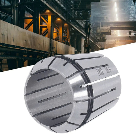 26mm Collet Chuck For Engraving Machines And CNC Routers And Lathes With Ultra Precision 0.005mm Clamping Through Coolant System Delivers Direct Coolant To Cutter To Cut Tool Runout And Vibration For Smooth Stainless Steel Engraving And Milling, ER32 25.0 collet