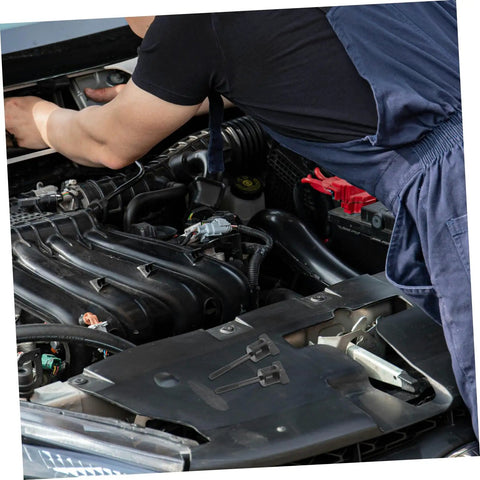 Mechanic installing Spare Tire Bolt Adapter For Civic HRV Wheel Mounting Screw Easy Install No Fuss Quick Fit Retainer