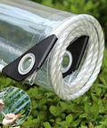 Heavy Duty Tarp With Grommets 3x6ft 14 Mil Waterproof PVC Vinyl Tarpaulin rolled with reinforced edges and eyelets