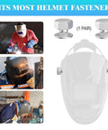 Heavy Duty Aluminum Welding Hood Fasteners Set For Pipeliner Helmets Headgear Replacement Screws Hex Hardware 6061 T6 Aluminum