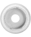 Top view of a Brazed Diamond Grinding Wheel 7.3cm For Stone Marble Ceramic Dry Or Wet Use With Angle Grinder Heavy Duty Edging Abrasive Pro Grade