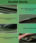 Details of Durable Foldable Cargo Handling Slides For Easy Storage And Quick Unloading 40x2m Canvas Chute material and features.
