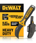 Hawkbill Fixed Blade Cable Stripping Knife For Electrical Work And Utility Cutting For Electricians Pro Grade Heavy Duty Knife