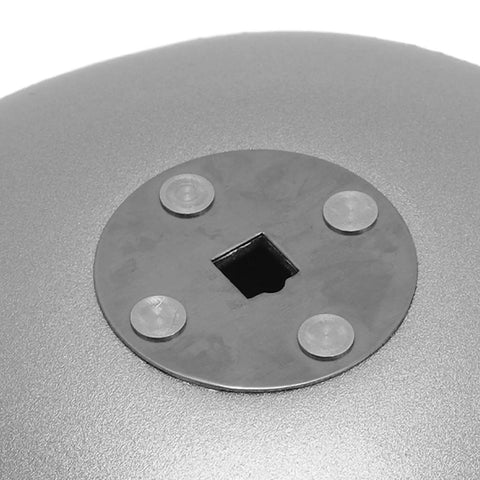 Close-up of Lightweight Stainless Steel Fencing Hand Guard For Foil And Epee Training with impact-proof center plate detail.