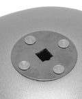 Close-up of Stainless Steel Fencing Hand Guard For Foil And Epee Training, showing impact resistant connection detail.