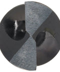 Close-up of High Speed Steel Short Length Drill Bit Set In Metal Case With Black Oxide Finish And 135 Degree Split Point for Ferrous Materials