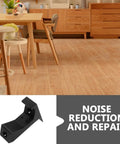 No More Squeaks Wood Floor Repair Kit With Aluminum Alloy Screws For Five Eighths Inch Or Thicker Boards Easy Gap Fixer For Home And Office Use Reinforce And Restore Hardwood Floors, black repair tool