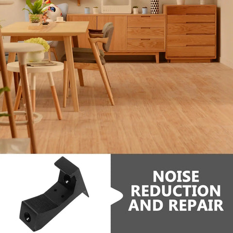 No More Squeaks Wood Floor Repair Kit With Aluminum Alloy Screws For Five Eighths Inch Or Thicker Boards Easy Gap Fixer For Home And Office Use Reinforce And Restore Hardwood Floors, black repair tool