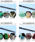 Portable Hardness Tester Kit With 5 To 9 Scratching Picks For Gemstones Jade Jewelry Rocks And Minerals Ergonomic Durable Metal Scratch Test Set For Field Or Home Identification, hardness pen set