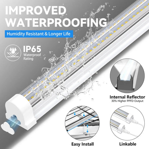 Waterproofing features of Indoor Greenhouse With Full Spectrum 5000K LED Grow Light Three-Foot Wide Grow Space