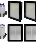 Image of 4 Pack 107315 HEPA Filter For ProTeam Super Coach Pro 6 Pro 10 FS 6 And GoFree Flex Pro Backpack Vacuums with backpack units.