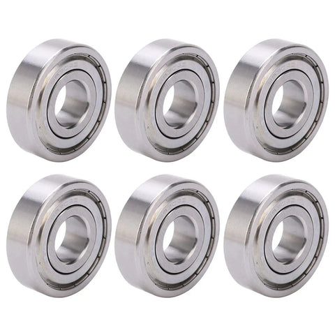 Premium Ycauty S6304z Stainless Steel Mini Bearings 10 Pack For Hot Rods And Heavy Machinery Ultra Quiet High Speed Low Noise Anti Rust Precision Gears displayed.