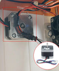 42-34 Extruder Stepper Motor Replacement For Tina2S E-Axis, 4 Pin, 8.6 Inch Connecting Wire, installed in a 3D printer