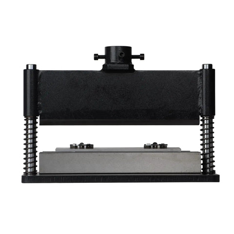 Heavy Duty Pro Grade Press Brake Attachment For 12 To 20 Ton Hydraulic Presses With Adjustable Back Gauge, front view