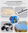 24V 2600mAh Li-Ion Rechargeable Battery With Charger for ride-on cars, LED strips, keyboards, solar panels, RC cars